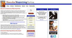Desktop Screenshot of homeschoolreporting.com